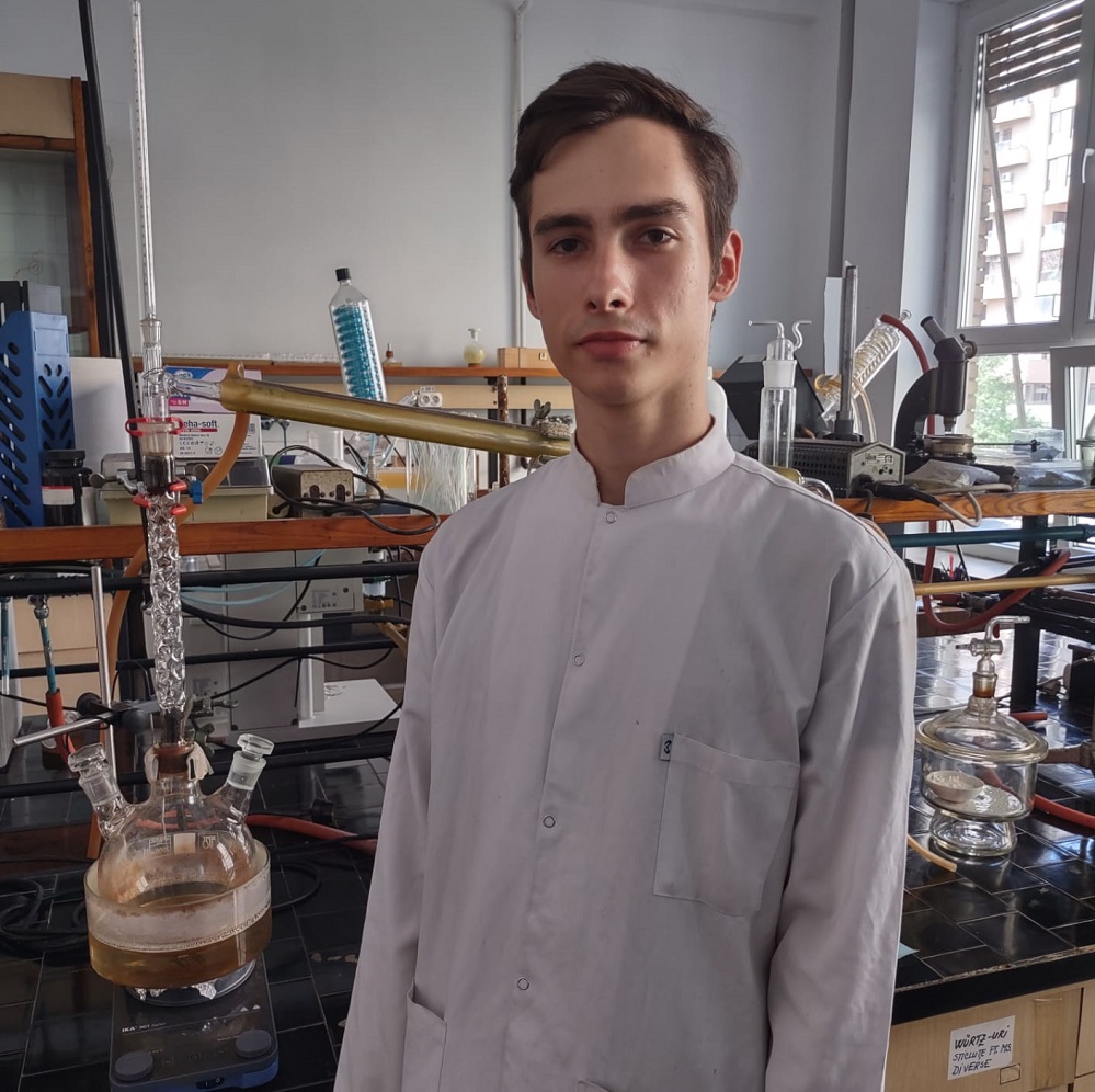 stefan dimitriu, olimpic chimie, laborator chimie