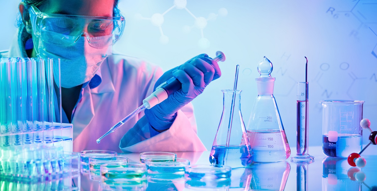 laborator chimie, eprubete